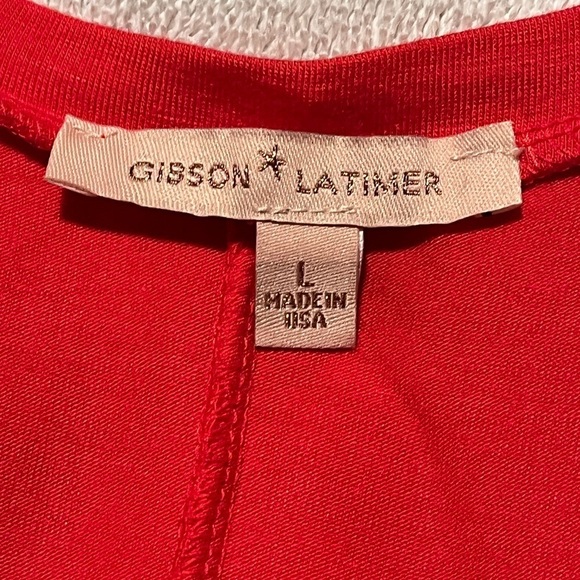 Gibson LATimer Cold Shoulder Top Sz Large - Picture 6 of 6